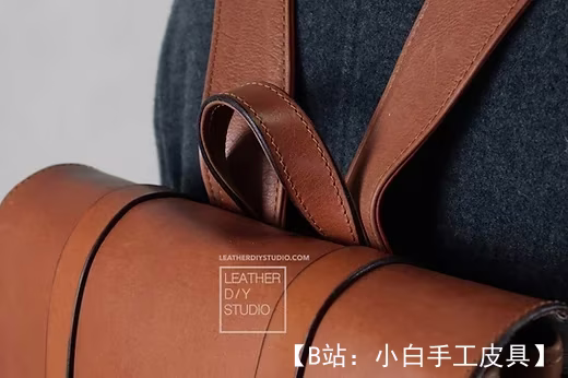 Leather DIY Studio 提供免费背包版型 #12 - 6
