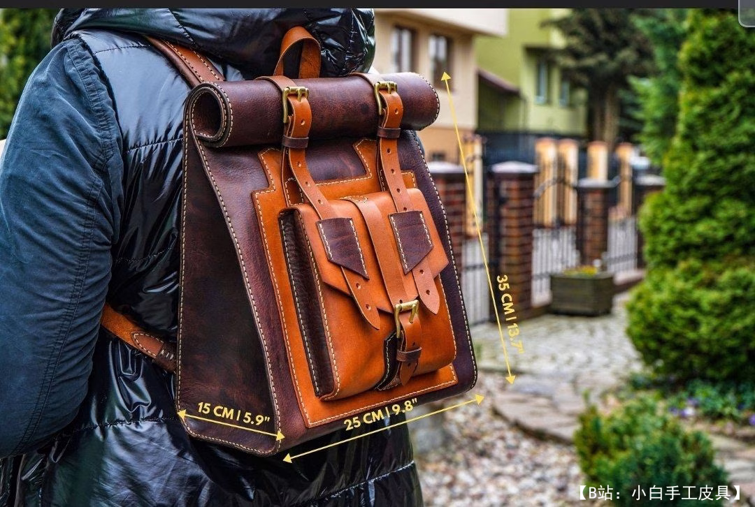 创意锥子免费格列佛背包版型 - 1