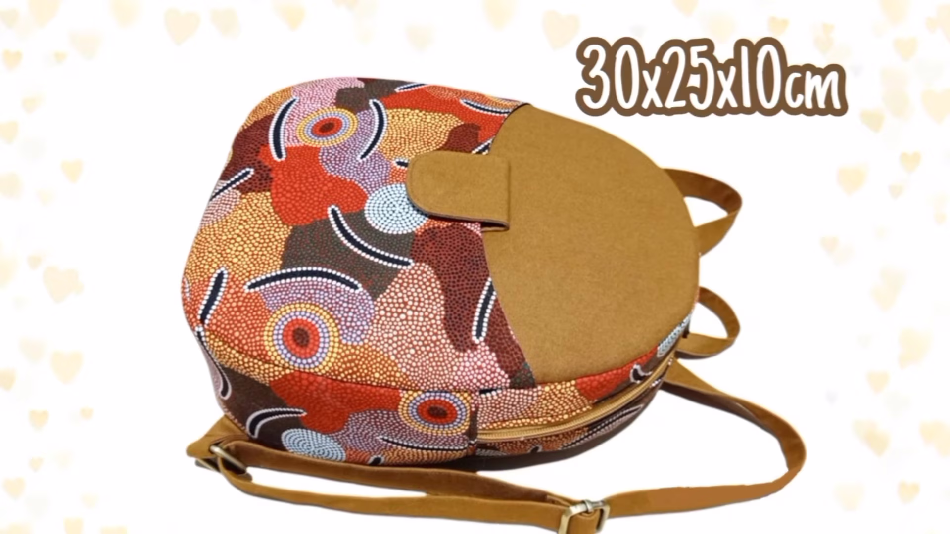 Qting Craft Studio 提供的免费皮革背包模板 - 2