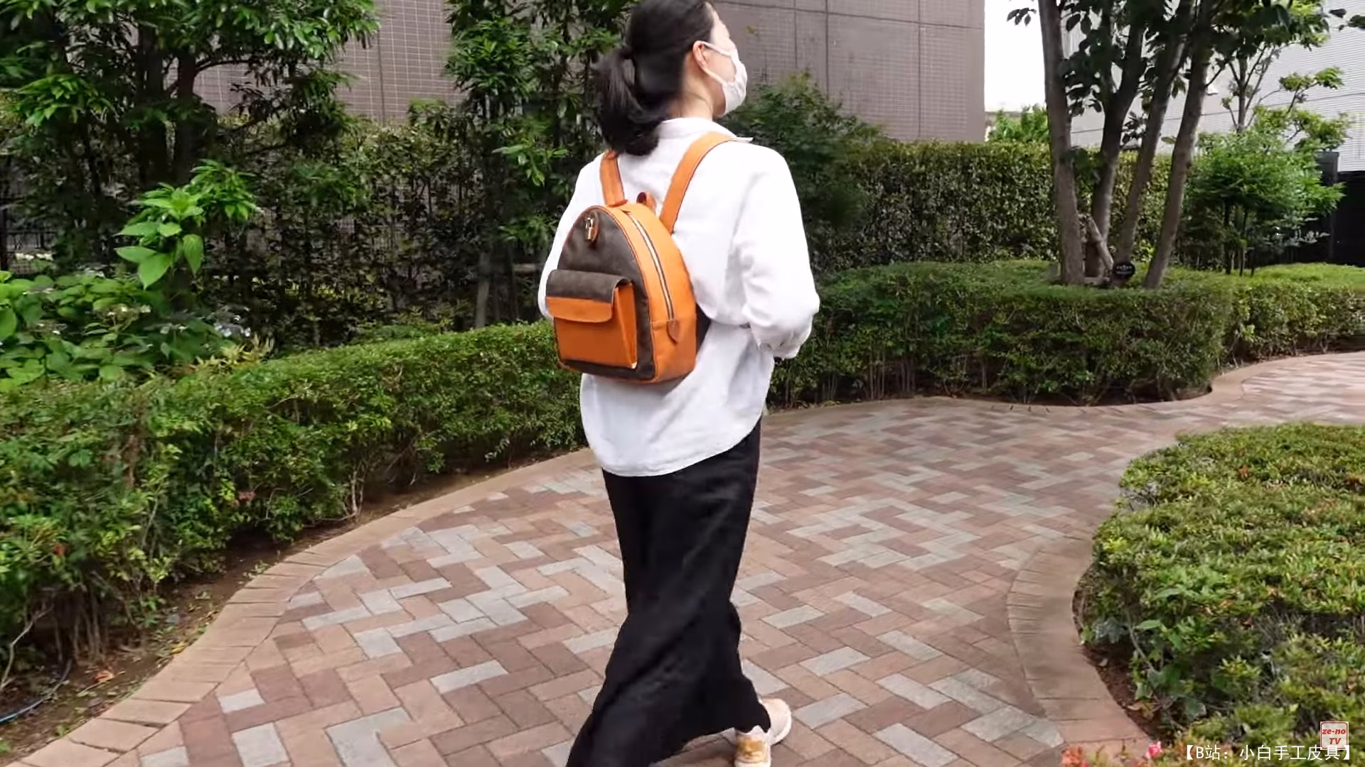 免费路易威登重制ZE-NO TV皮革背包版型 - 1