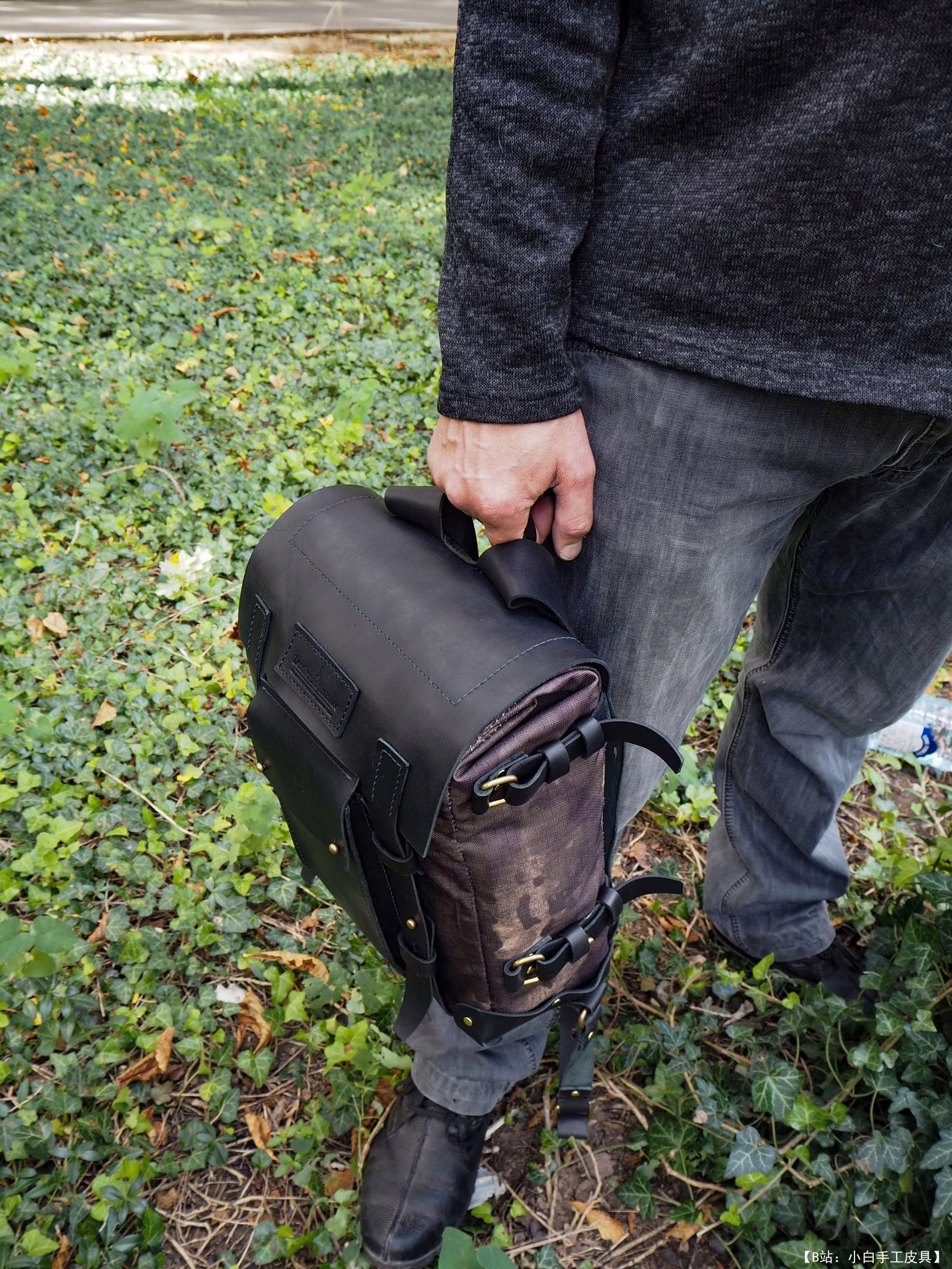 Mark Nikolai Leather 提供的免费 Mezdulesa 背包版型 - 4