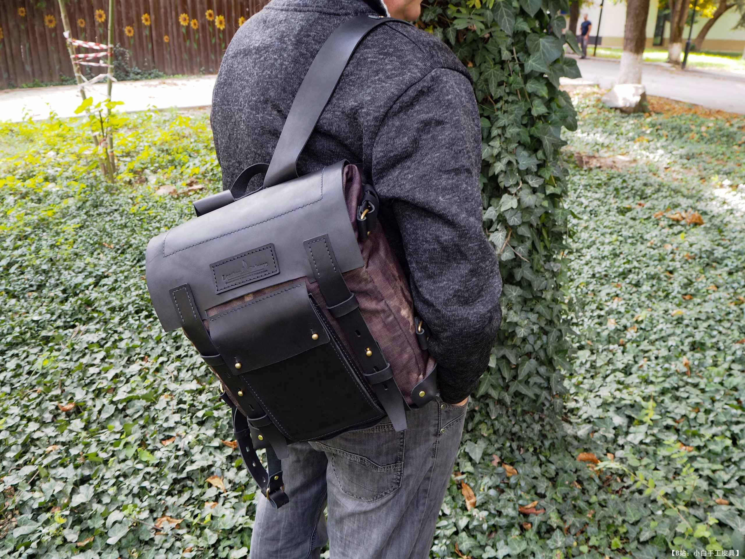 Mark Nikolai Leather 提供的免费 Mezdulesa 背包版型 - 5