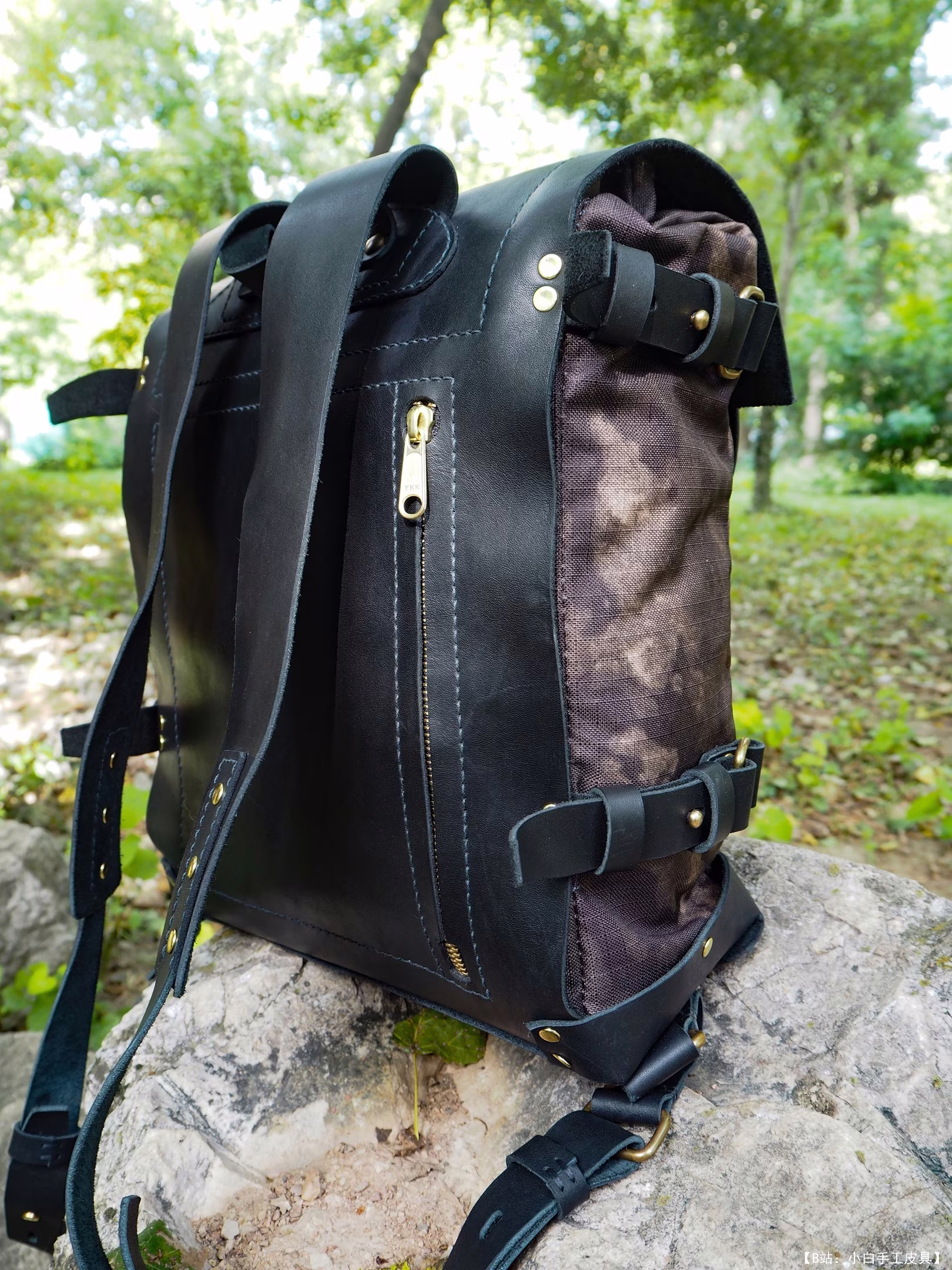 Mark Nikolai Leather 提供的免费 Mezdulesa 背包版型 - 6