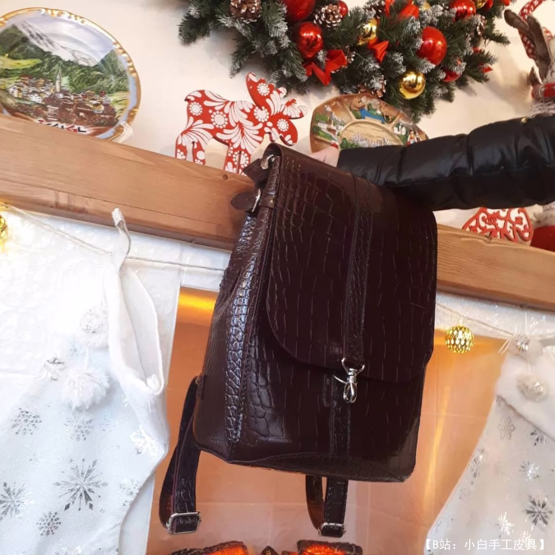 Mark Nikolai Leather 的 Valve 25 免费版型背包 - 3