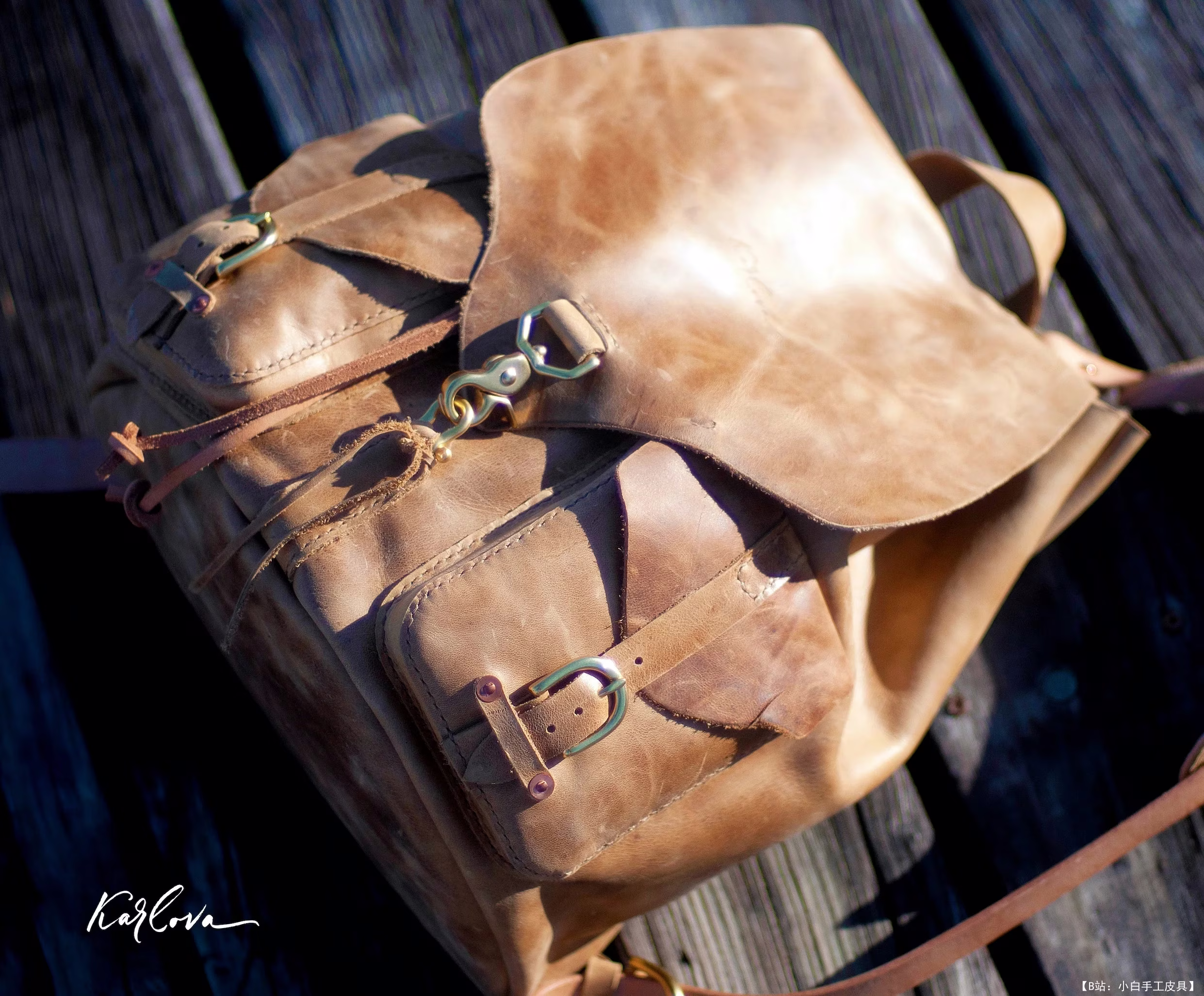 Karlova 签名免费版型背包 - 7