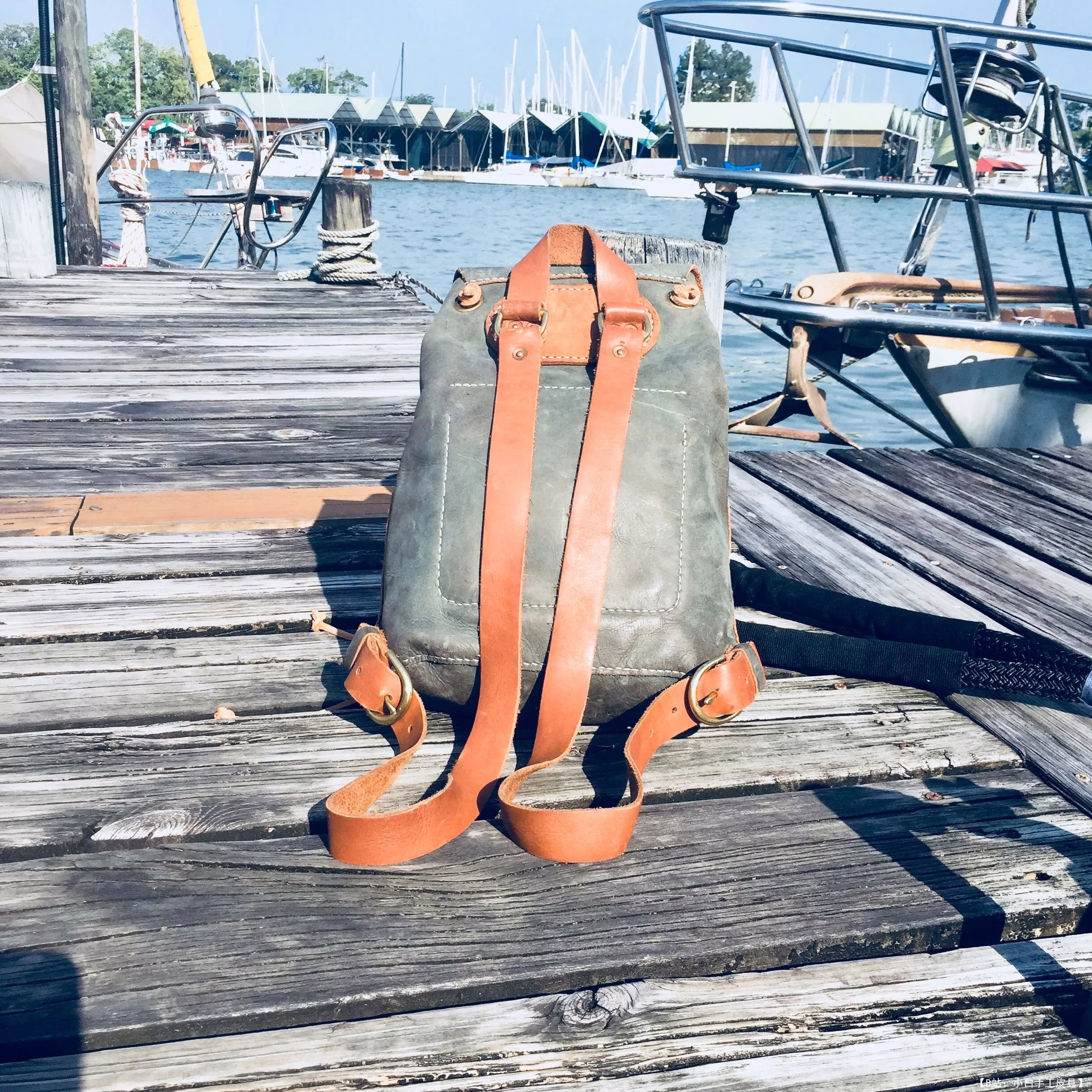 Karlova Design 设计的免费版型背包单桅帆船 - 11