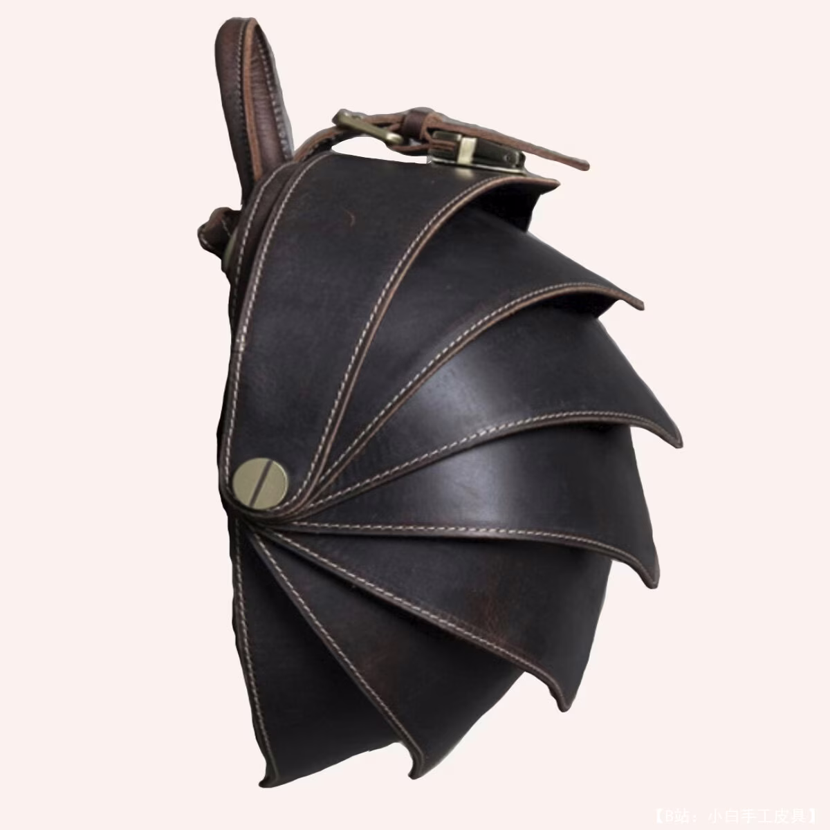 免费版型皮革背包犰狳甲虫 - 4