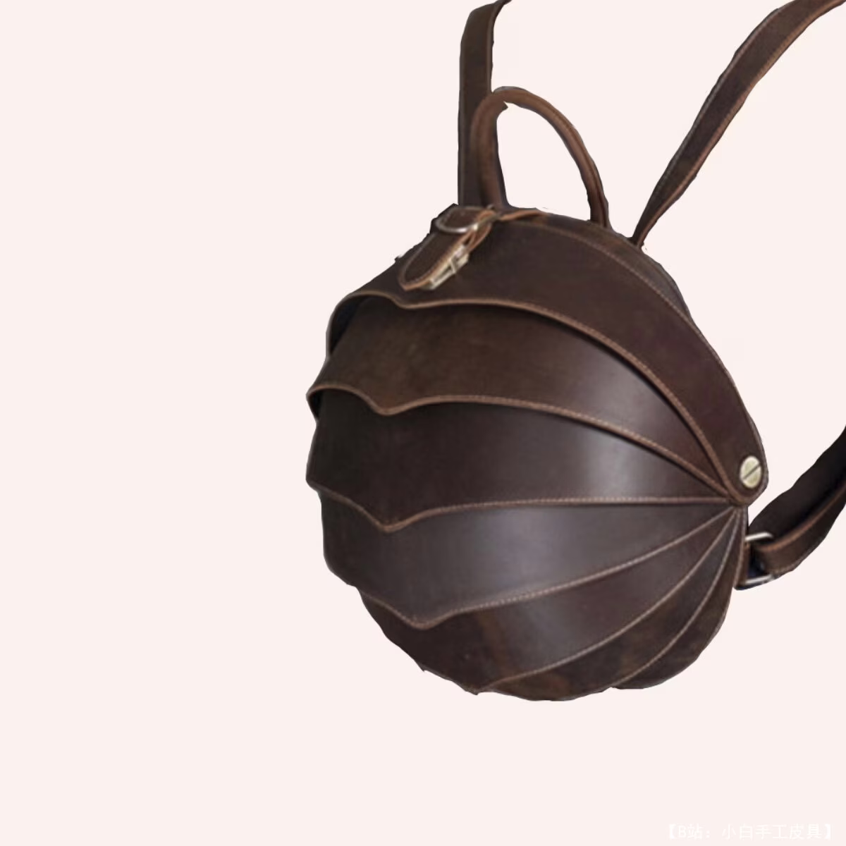 免费版型皮革背包犰狳甲虫 - 5