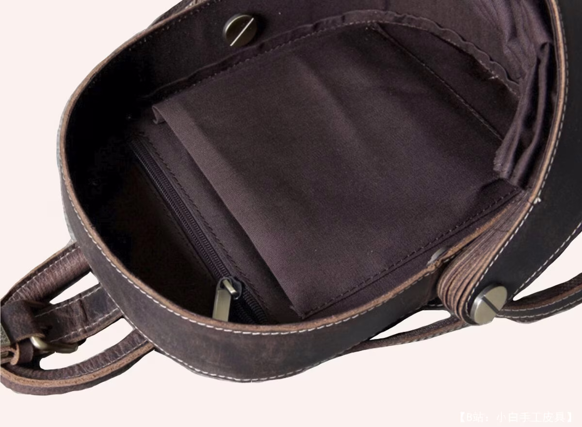 免费版型皮革背包犰狳甲虫 - 8