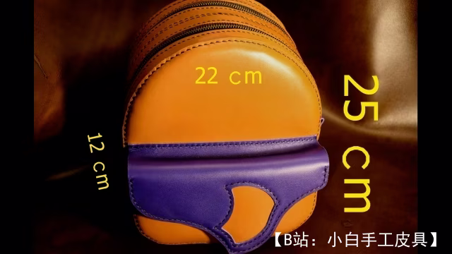 GizmoLT 的带 2 个隔层的小背包的免费版型 - 8