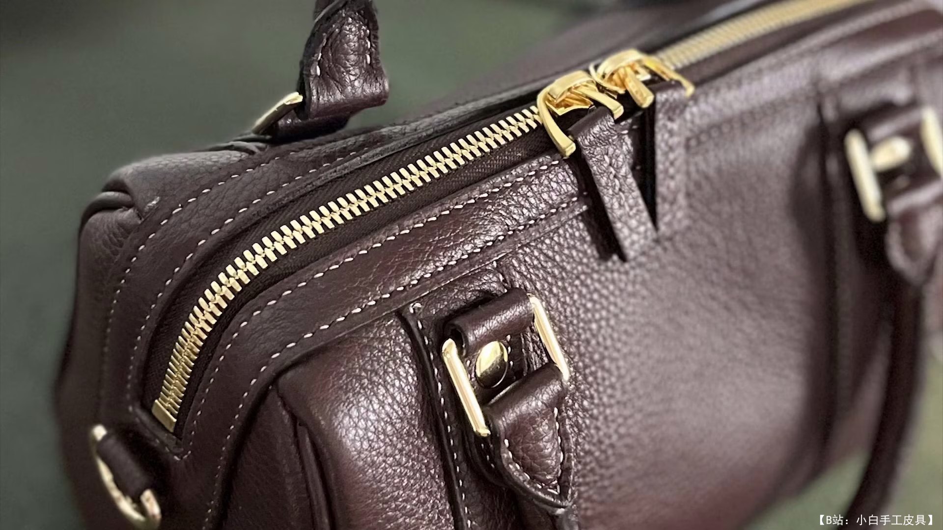 Studio Ganol 提供的免费波士顿手提包版型 - 2