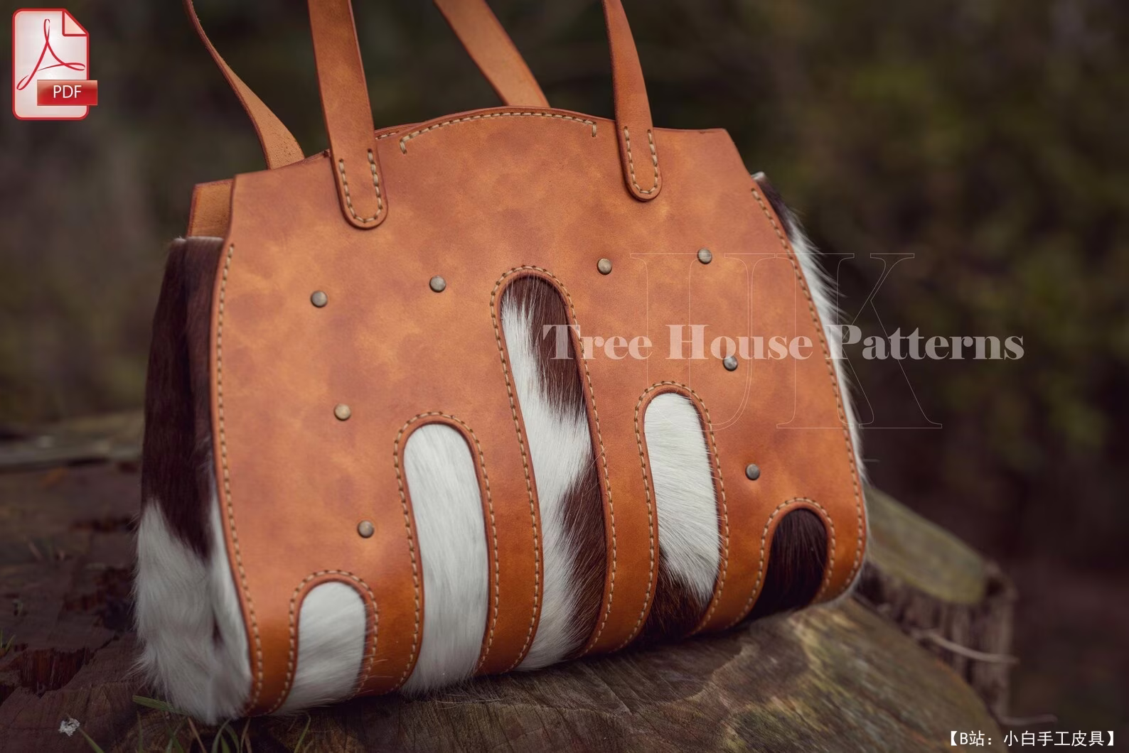 TreeHousePatternsUK 提供的免费 Dolly 斜挎包版型 - 5