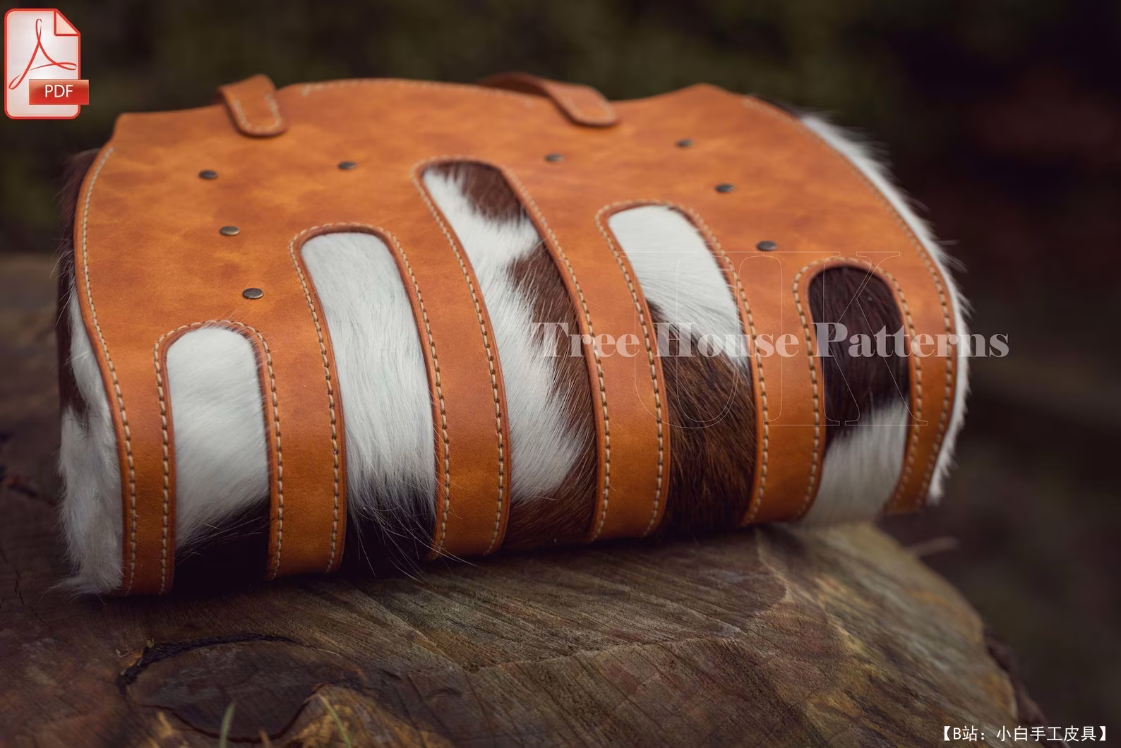 TreeHousePatternsUK 提供的免费 Dolly 斜挎包版型 - 6