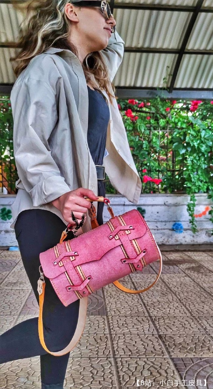 免费 Hezarfen 高顶帽子单肩包版型 - 5