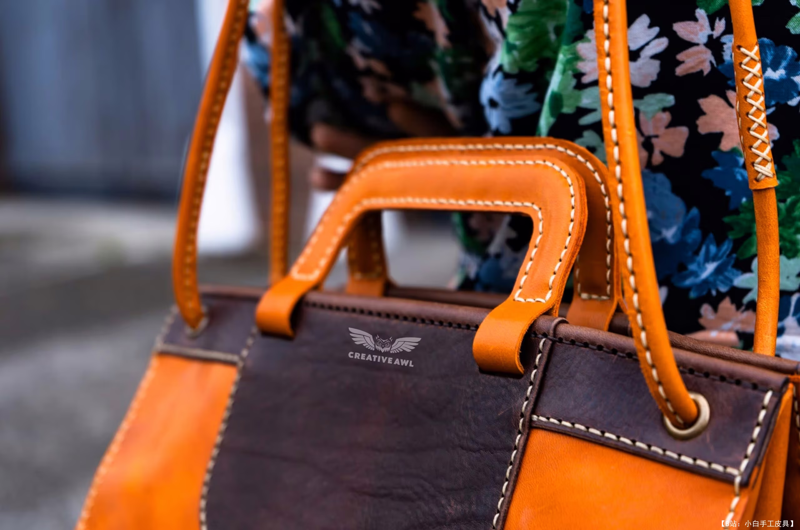 创意 Awl 设计的免费凯蒂包版型 - 4