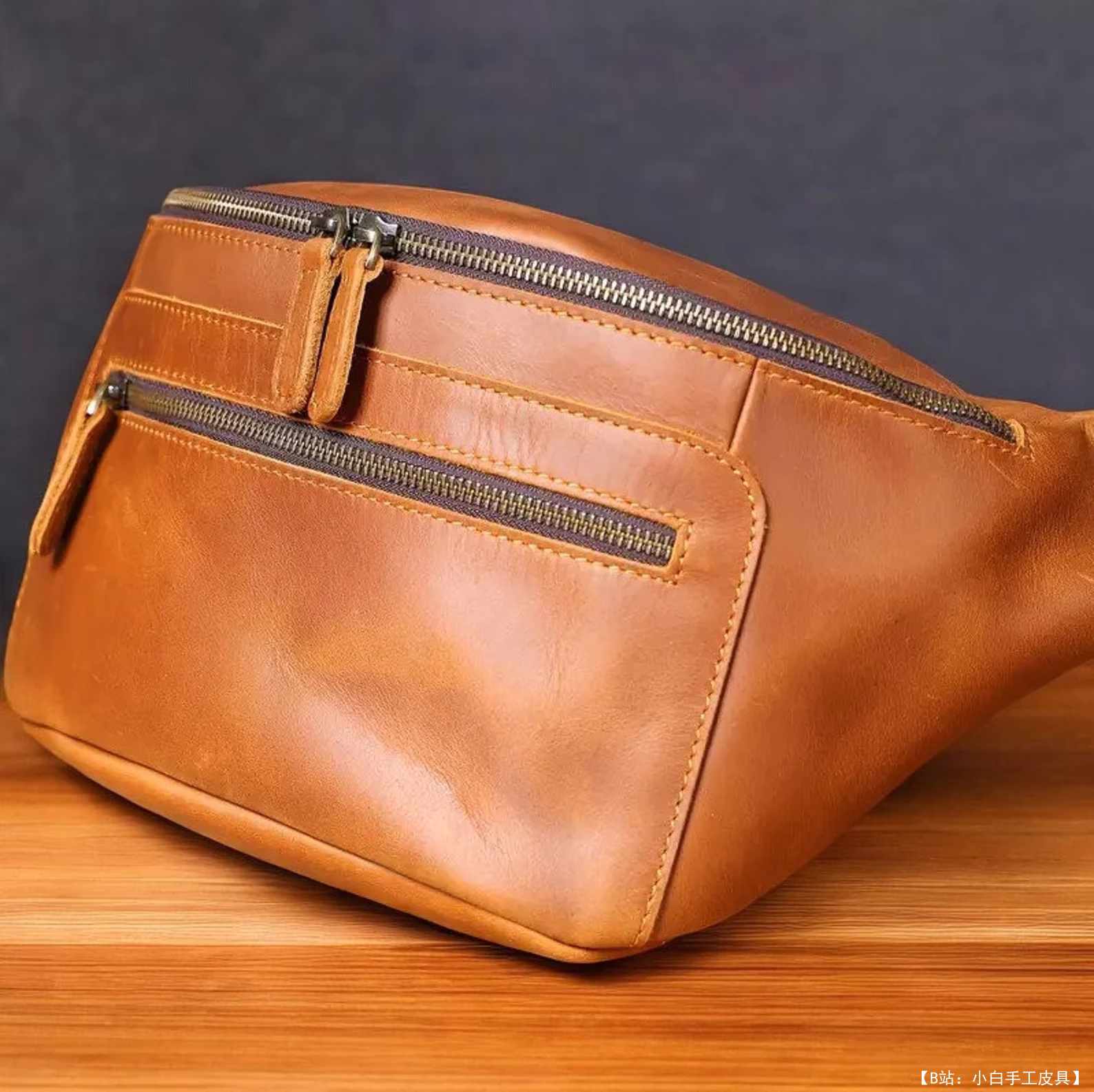 FloresPatterns 设计的免费皮革腰包版型 - 5