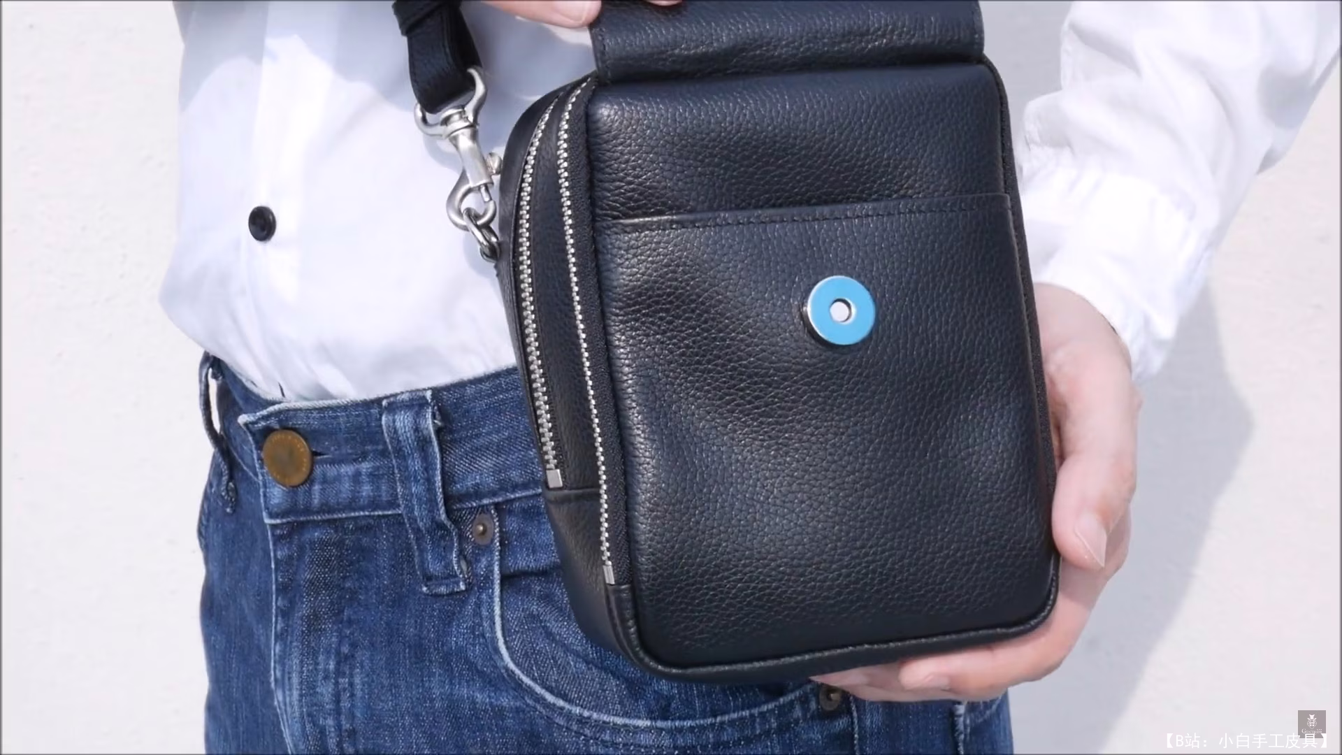 GENTLION Leather 提供免费皮革手拿包版型 - 3