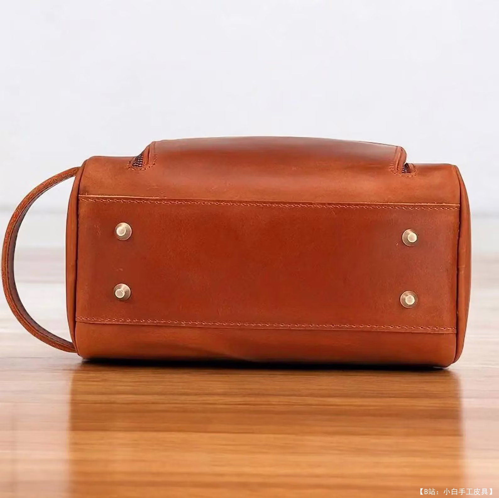 免费皮革盥洗包 2 版型（FloresPatterns 设计） - 6