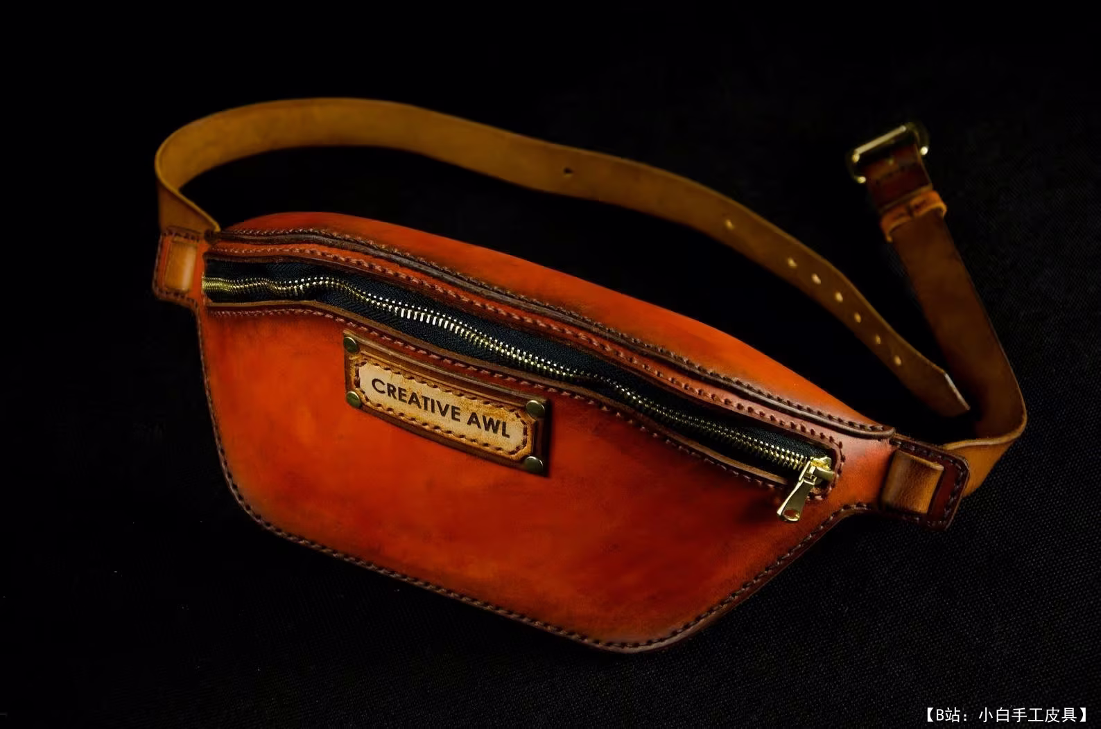 Creative Awl 免费版型香蕉腰包 - 5