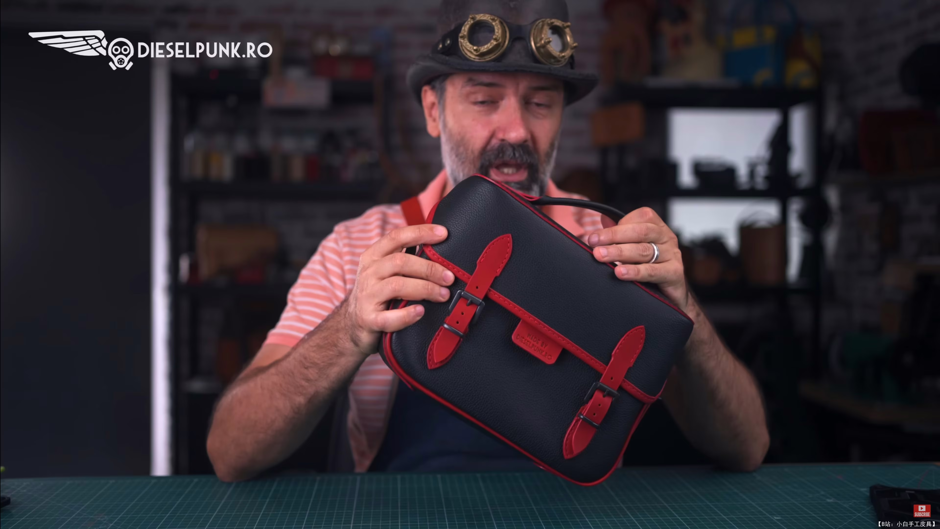 DieselpunkRo 免费版型最佳邮差包 - 1