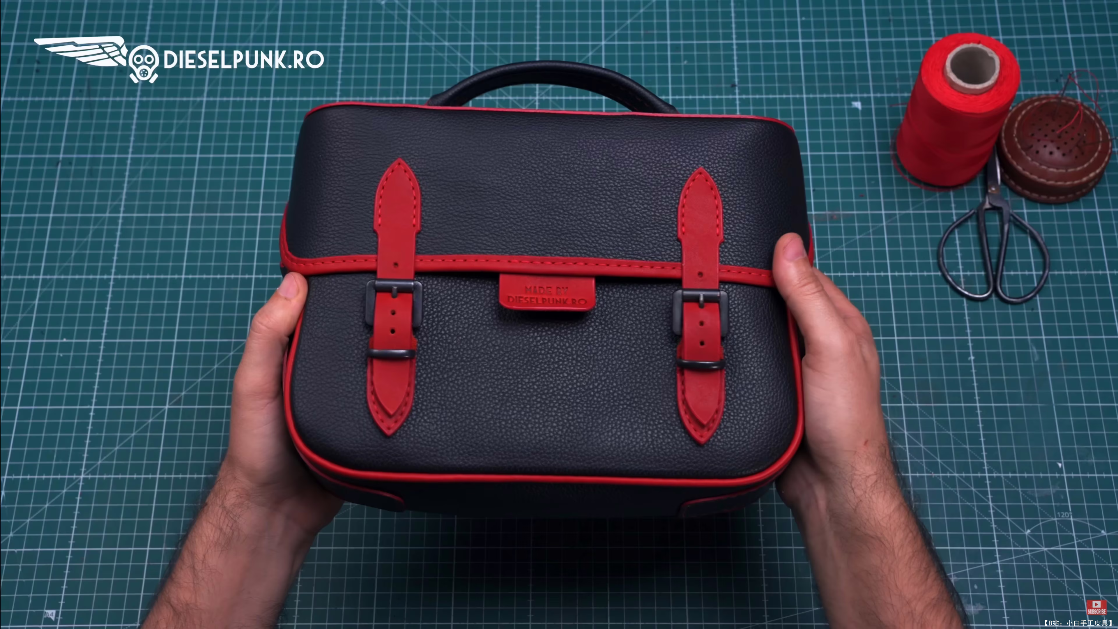 DieselpunkRo 免费版型最佳邮差包 - 2