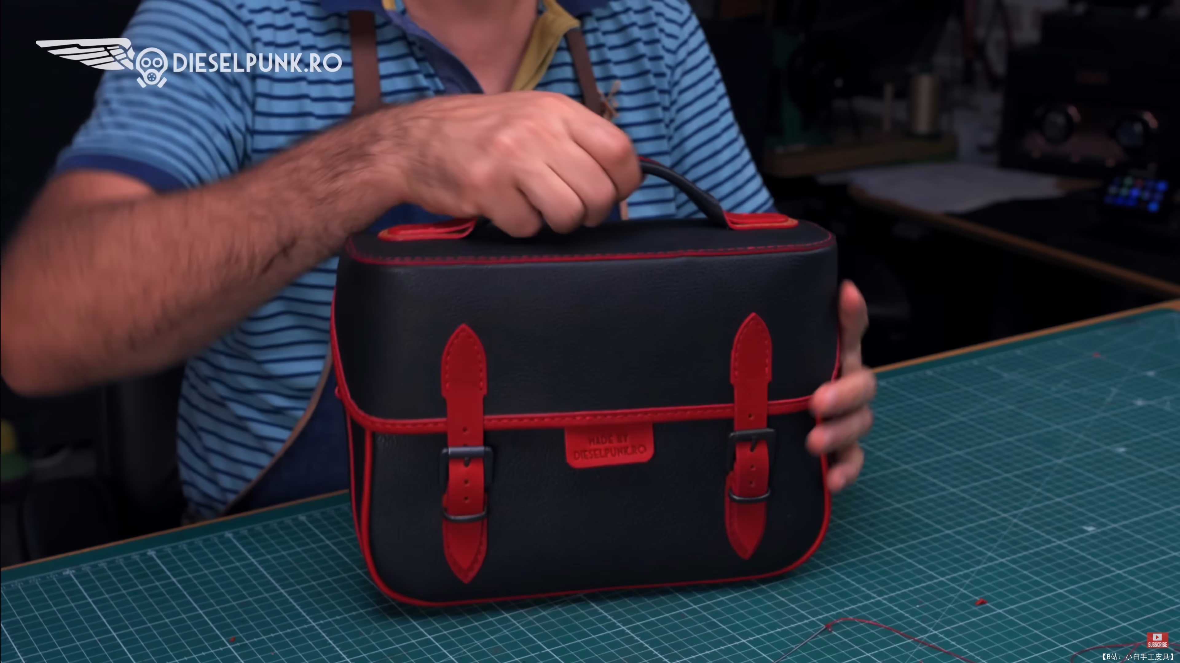 DieselpunkRo 免费版型最佳邮差包 - 3