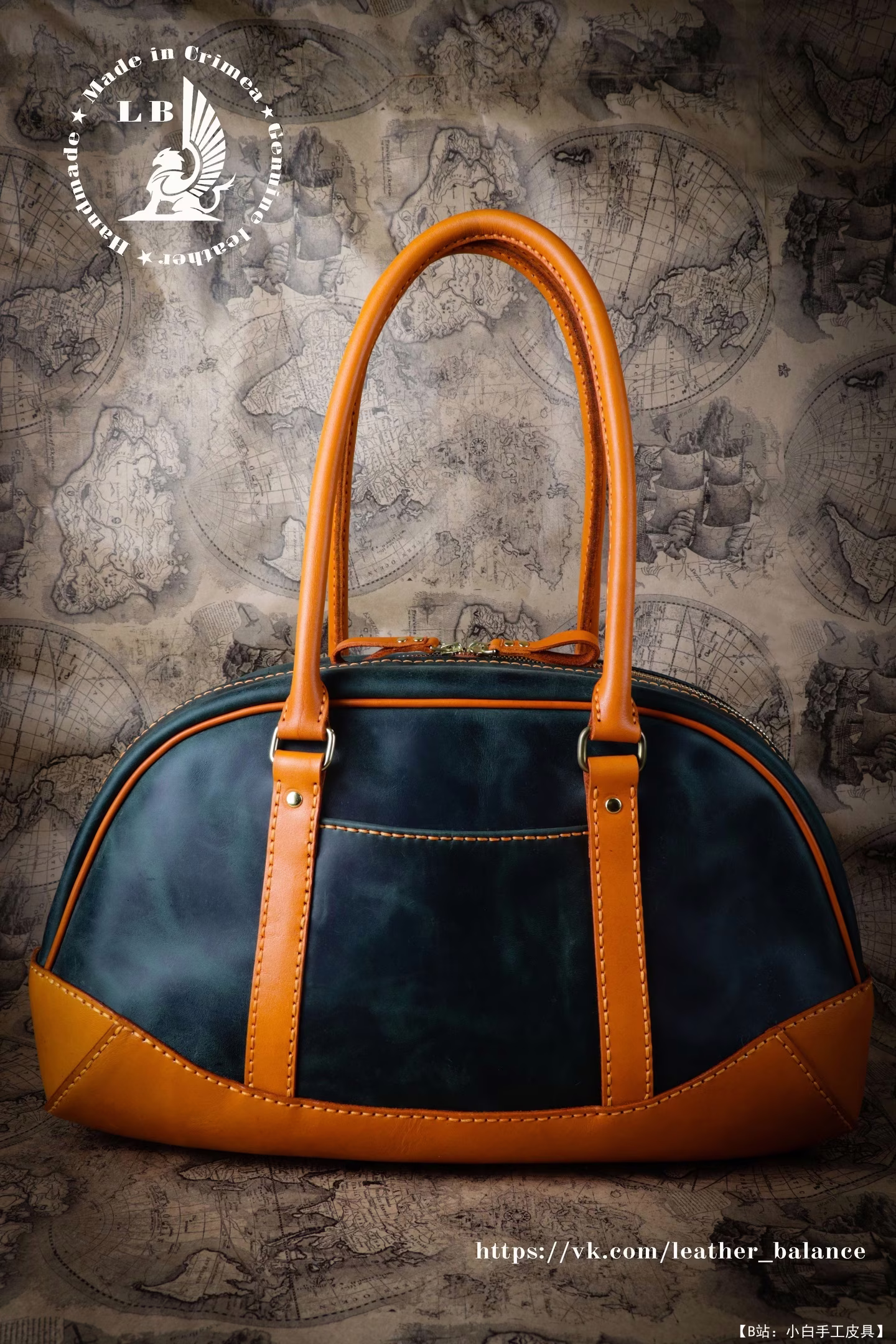 免费版型行李袋 NO.03-A 由 Leather DIY Studio 设计 - 4