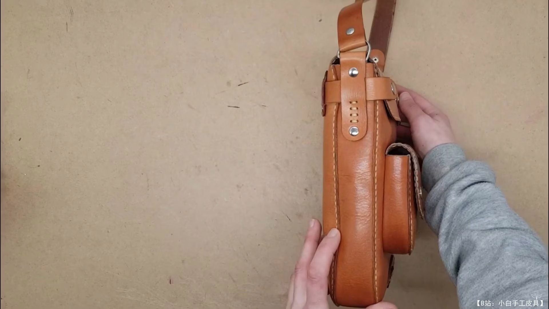 Trastadas en Cueros 的免费版型弗兰肯斯坦斜挎包 - 3