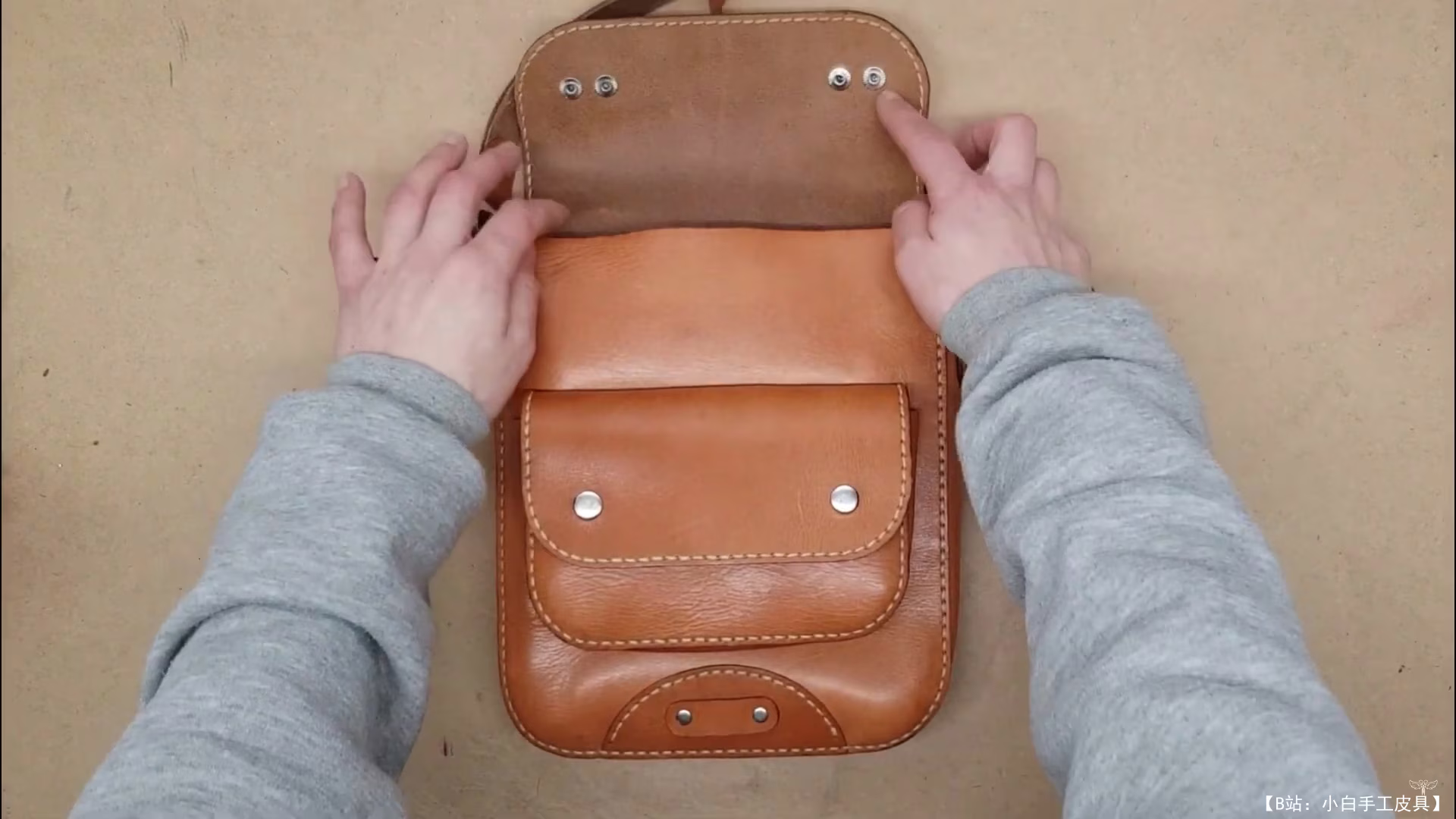 Trastadas en Cueros 的免费版型弗兰肯斯坦斜挎包 - 5