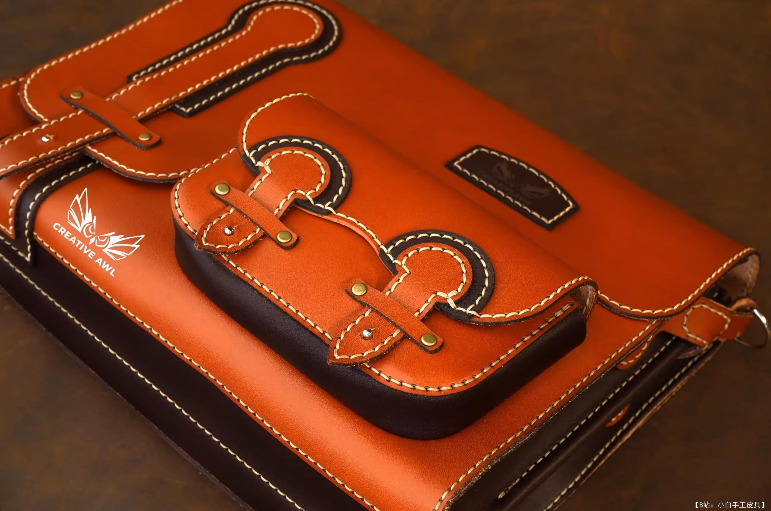 Creative Awl 免费版型大号邮差包 Vagabond - 2