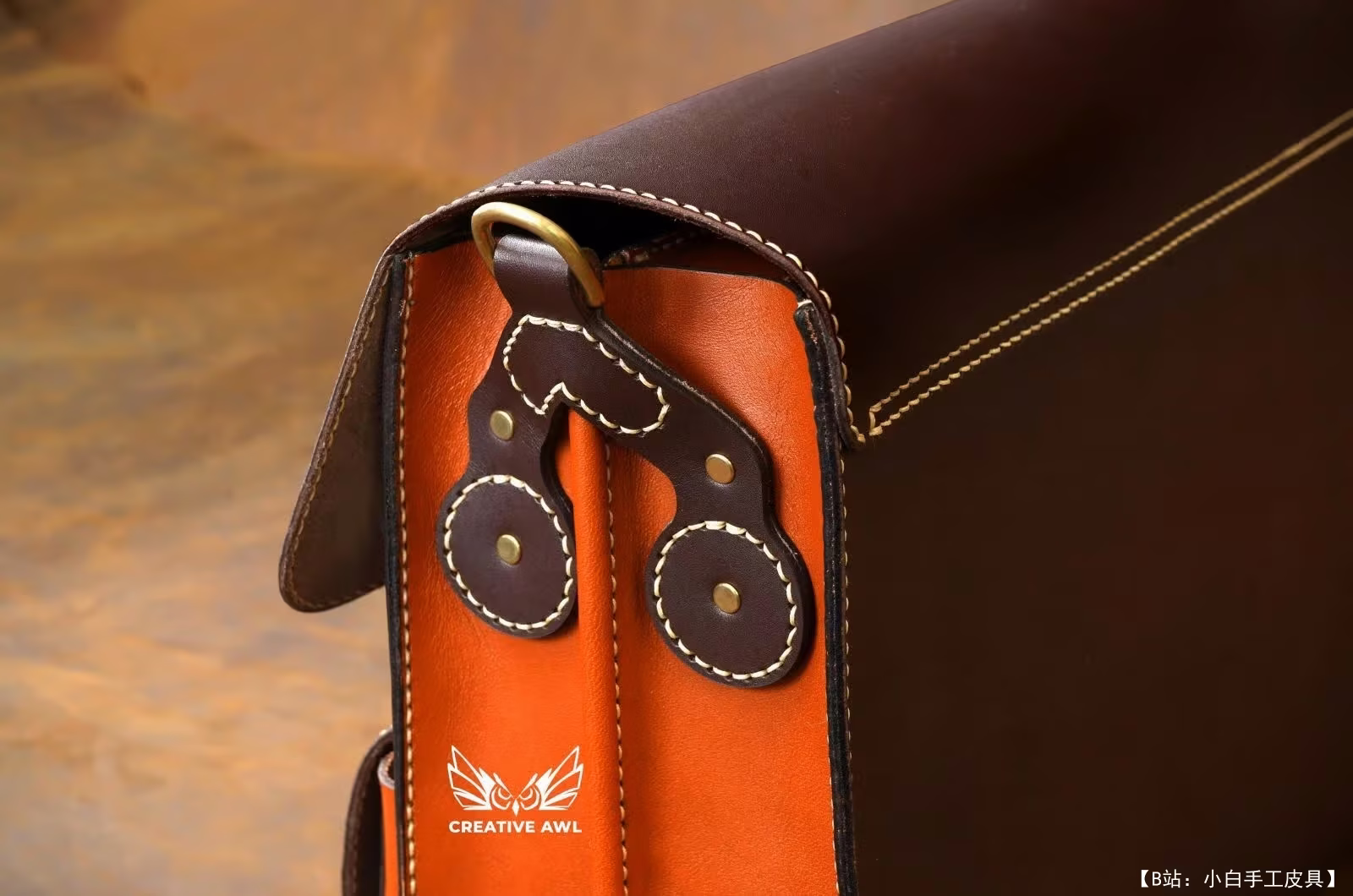 Creative Awl 免费版型大号邮差包 Vagabond - 6