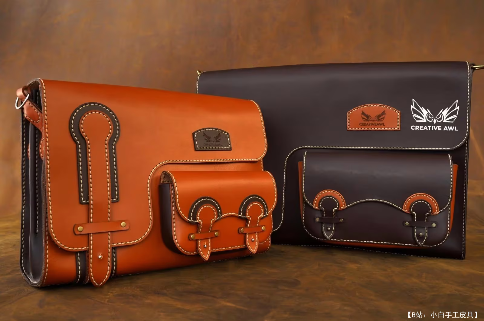 Creative Awl 免费版型大号邮差包 Vagabond - 7