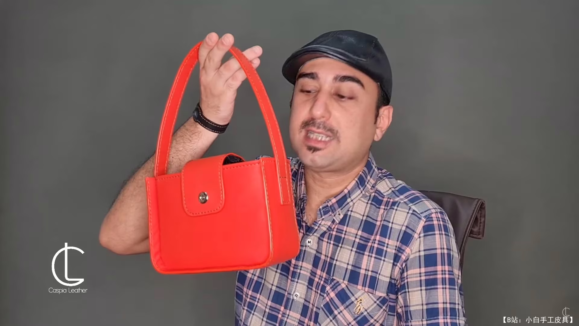 来自leathercraft62的免费版型皮包 - 2