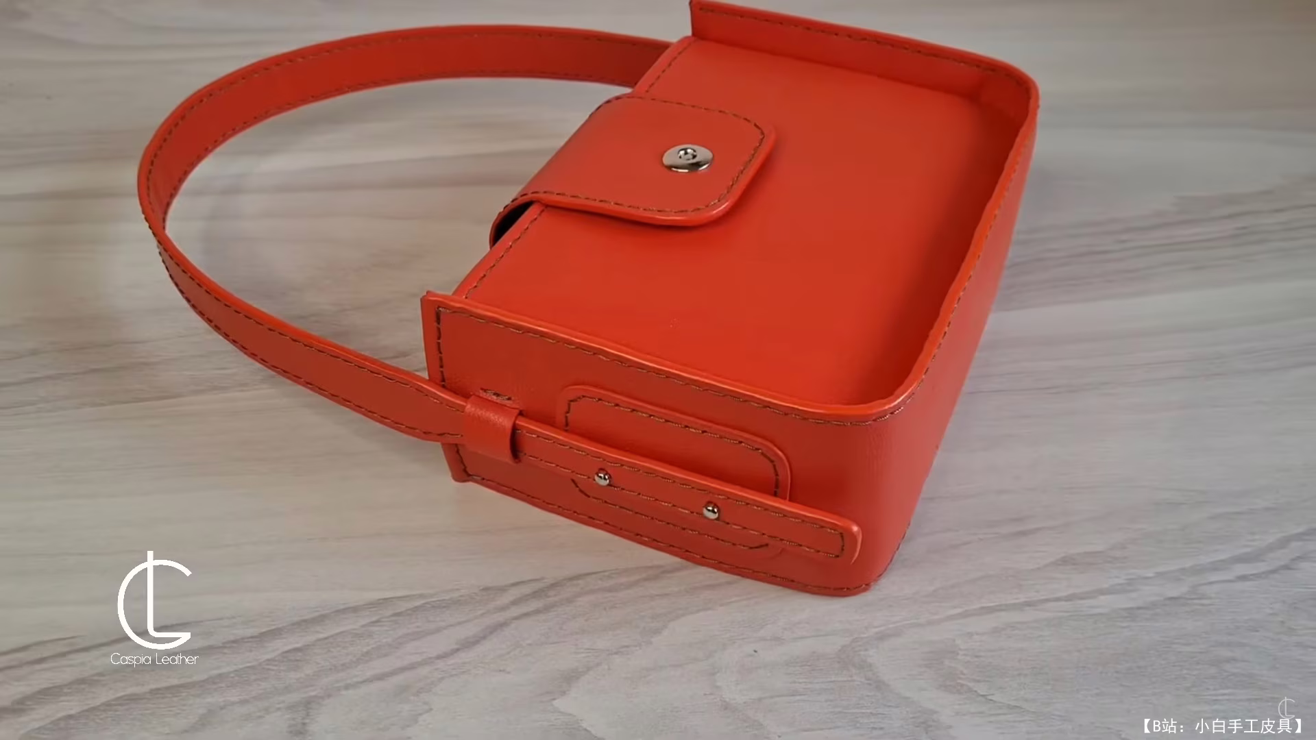 来自leathercraft62的免费版型皮包 - 3