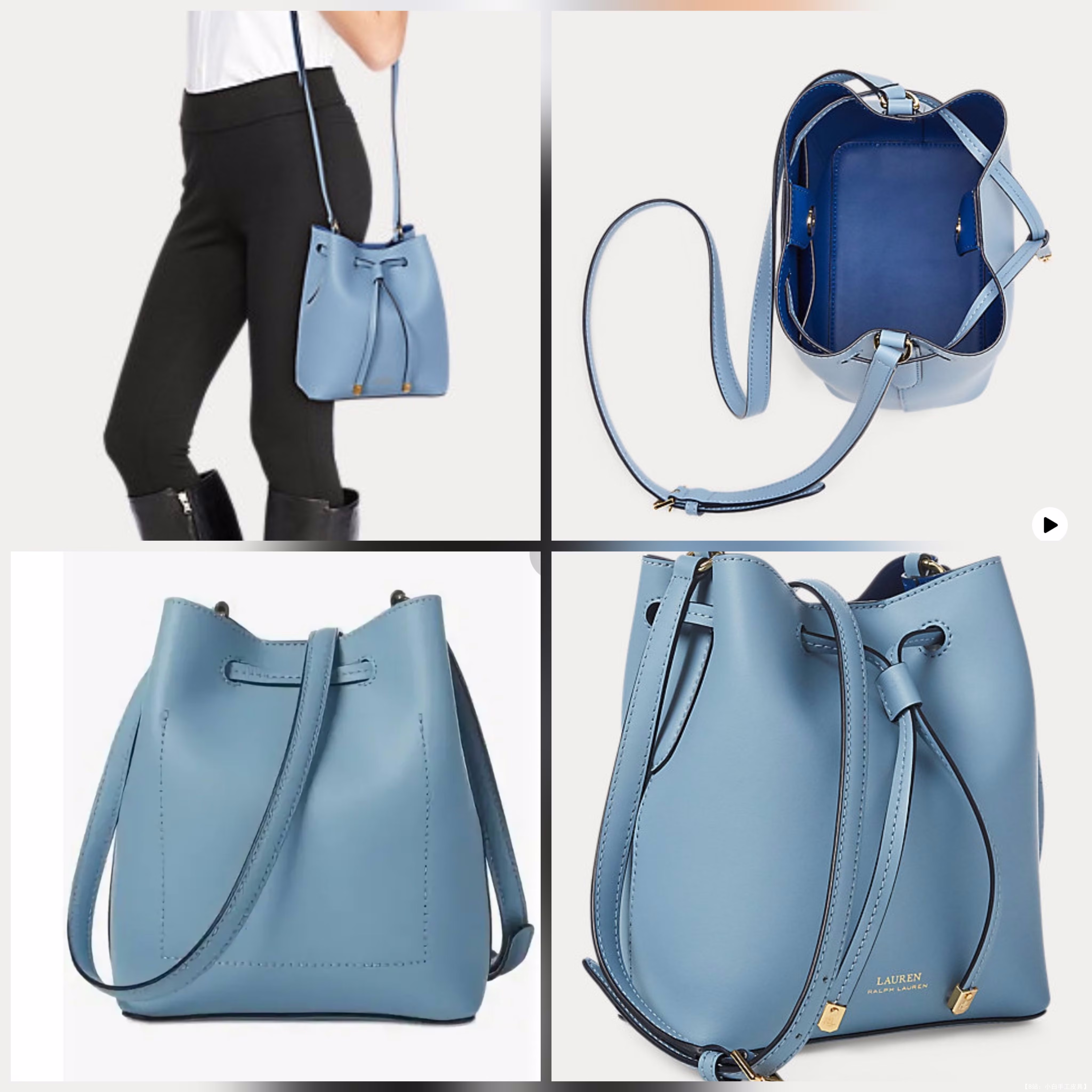 免费版型皮革大号女包 - 1