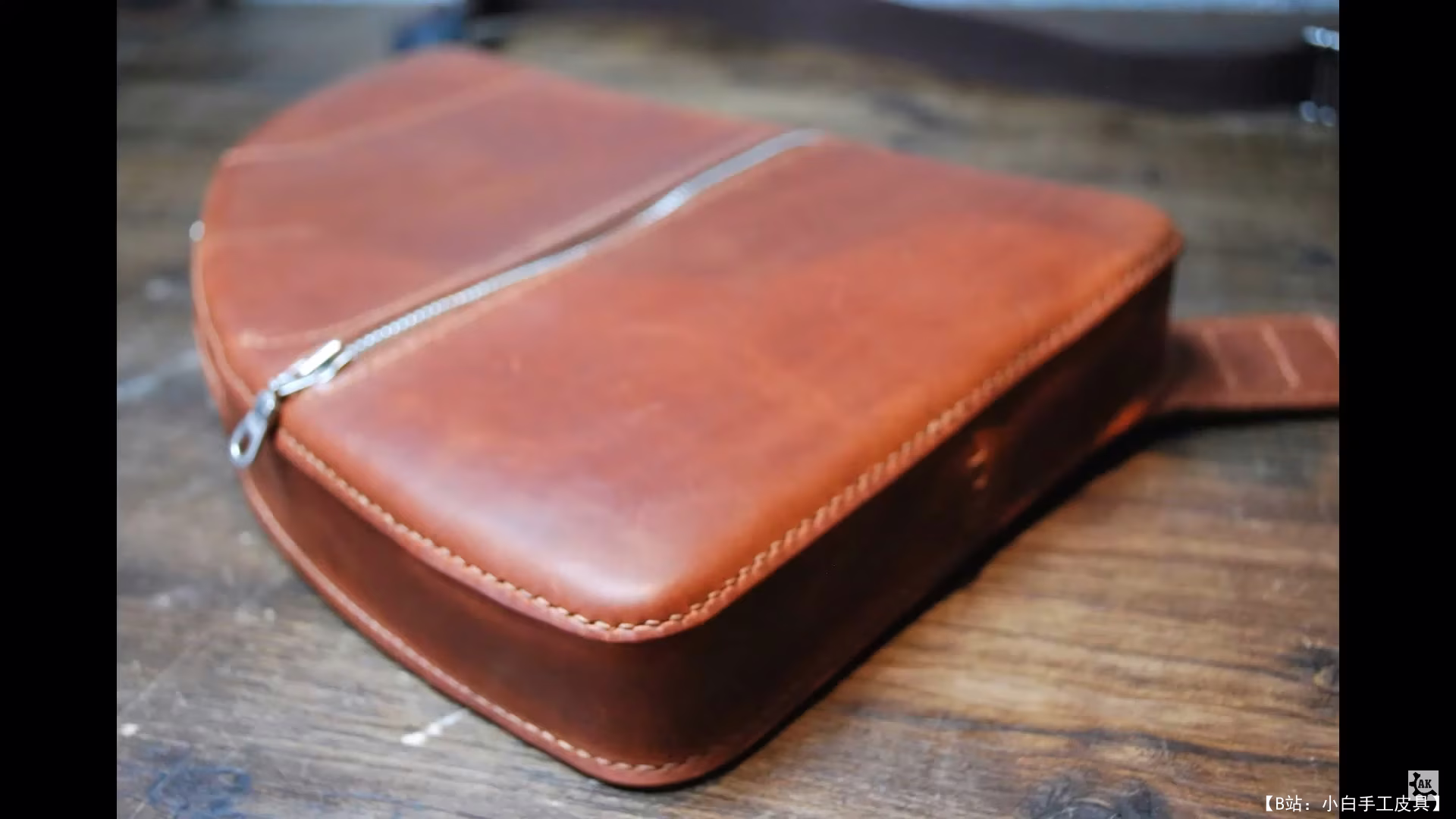 Andrey Karpov 免费版型皮革单肩包 - 3