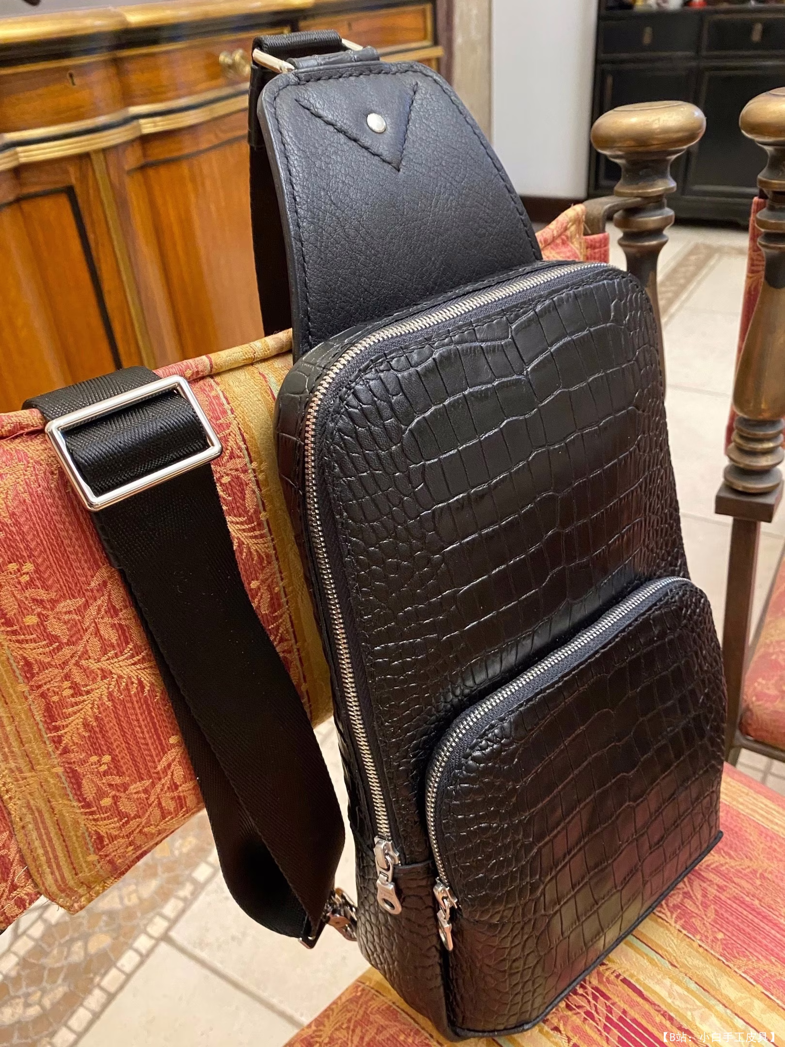 Vilbag 免费版型 皮革单肩包 - 2