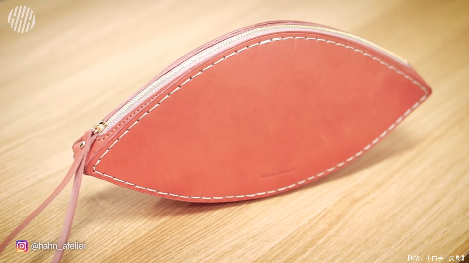 Hahns Atelier 免费版型迷你蛤蜊拉链包 - 4