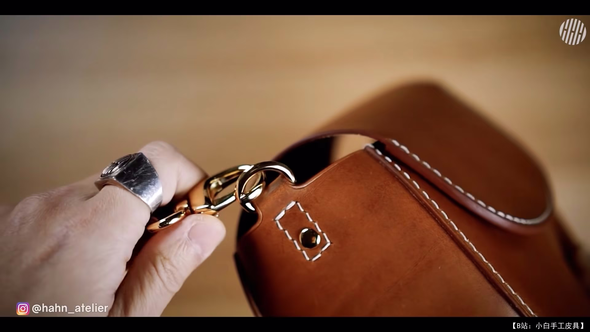 Hahns Atelier 免费版型迷你斜挎包 - 8