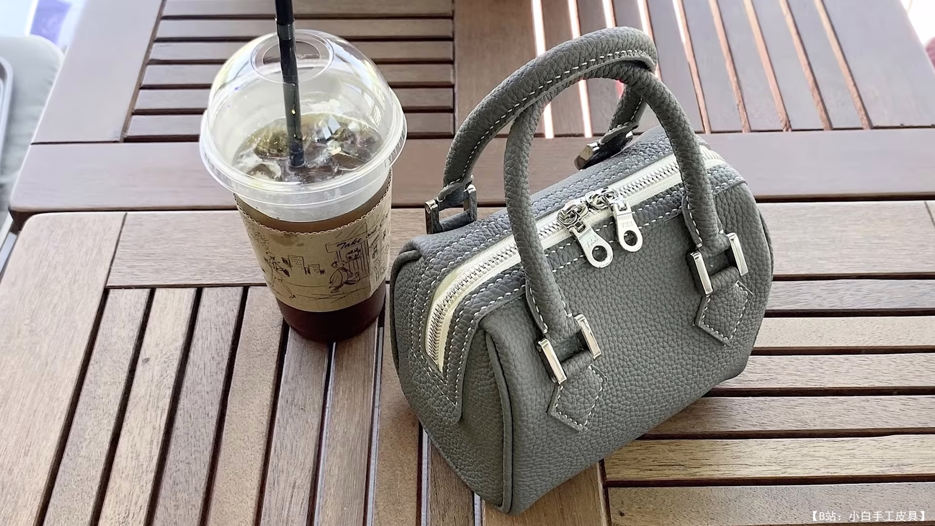 bitchen 的免费版型迷你波士顿包 - 2