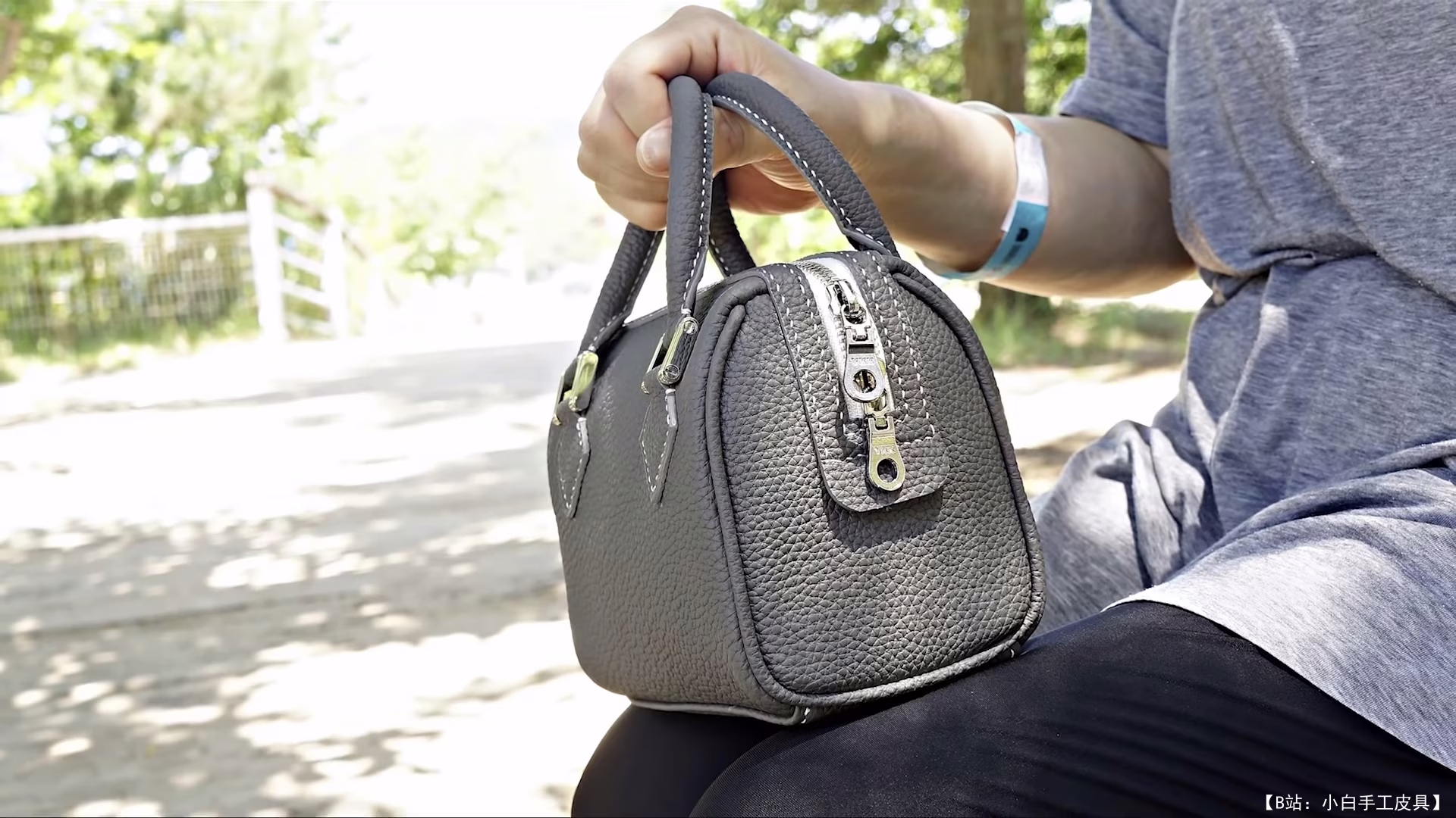 bitchen 的免费版型迷你波士顿包 - 3