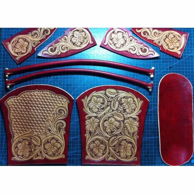 带装饰面板的女式包包的免费版型 - 7