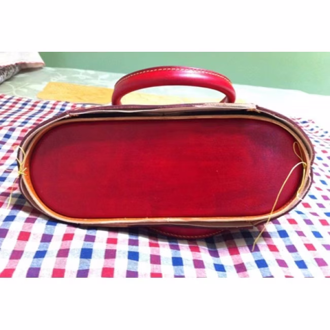 带装饰面板的女式包包的免费版型 - 9