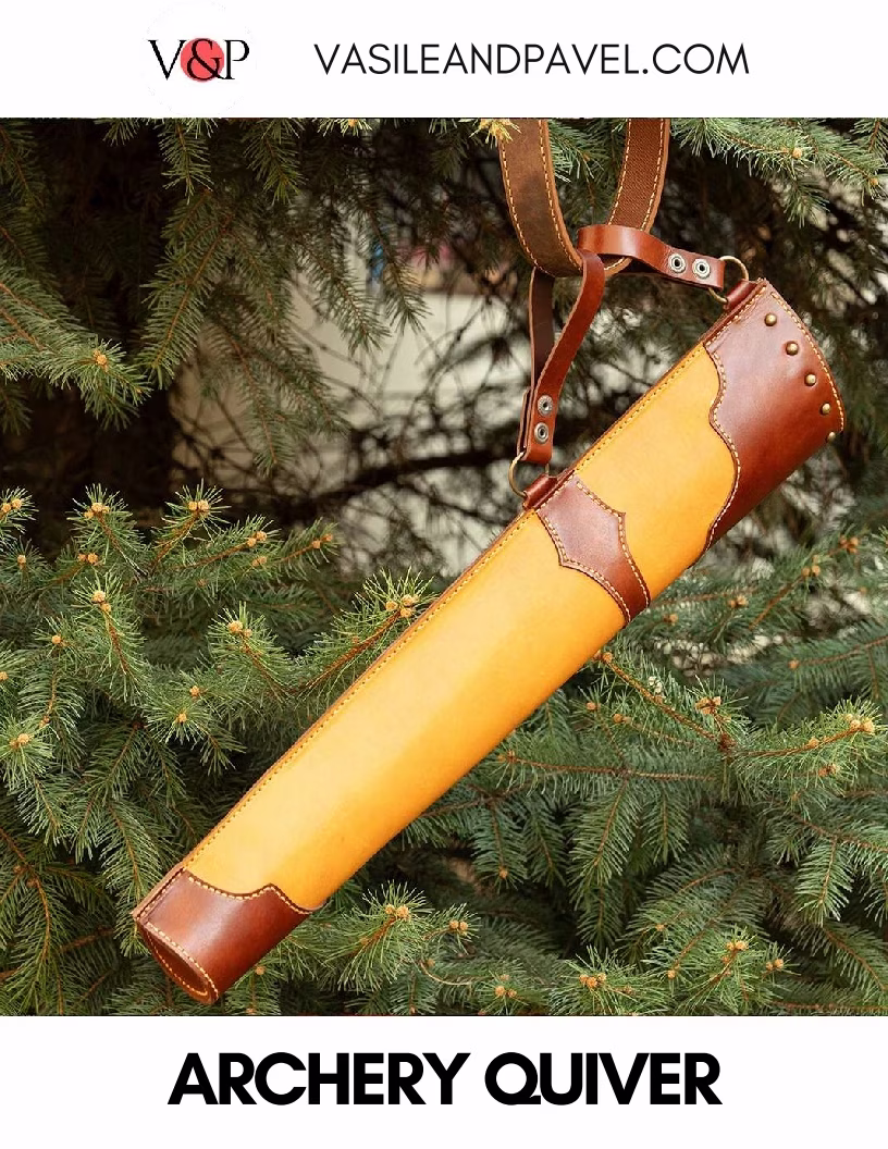 VasileandPavel 提供的免费射箭箭袋版型 - 1