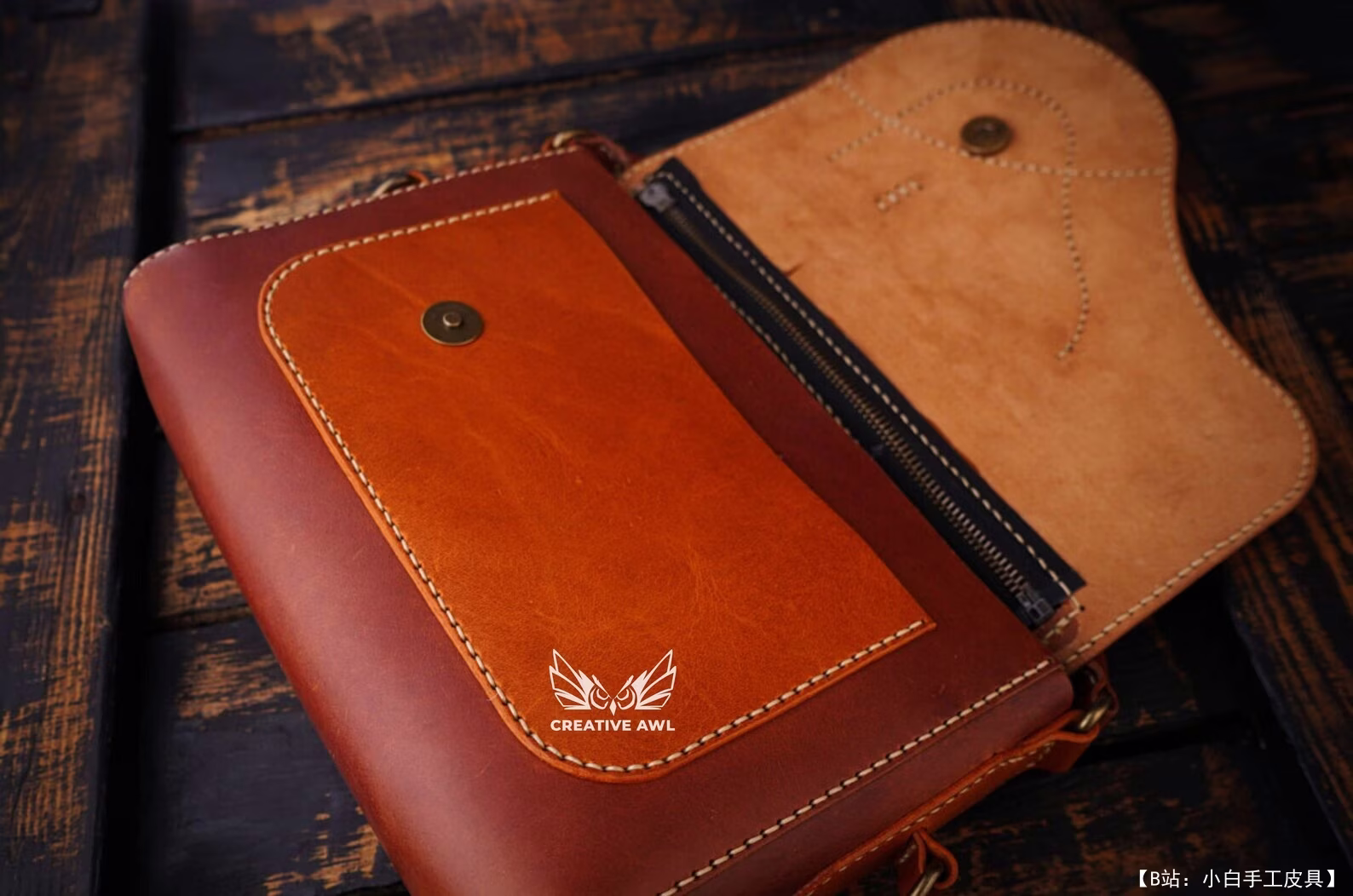 Creative Awl 免费版型 Rea 单肩包 - 6