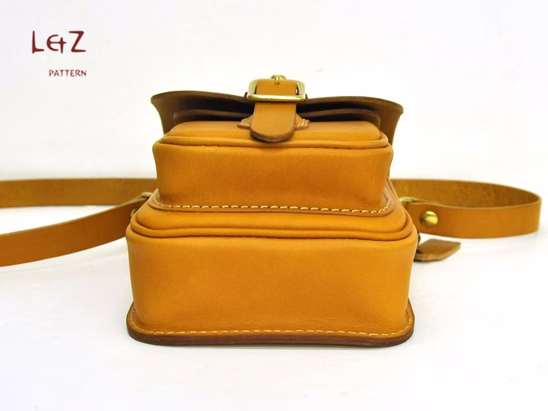 LZpattern 的免费版型单肩包 BXK-02 - 14