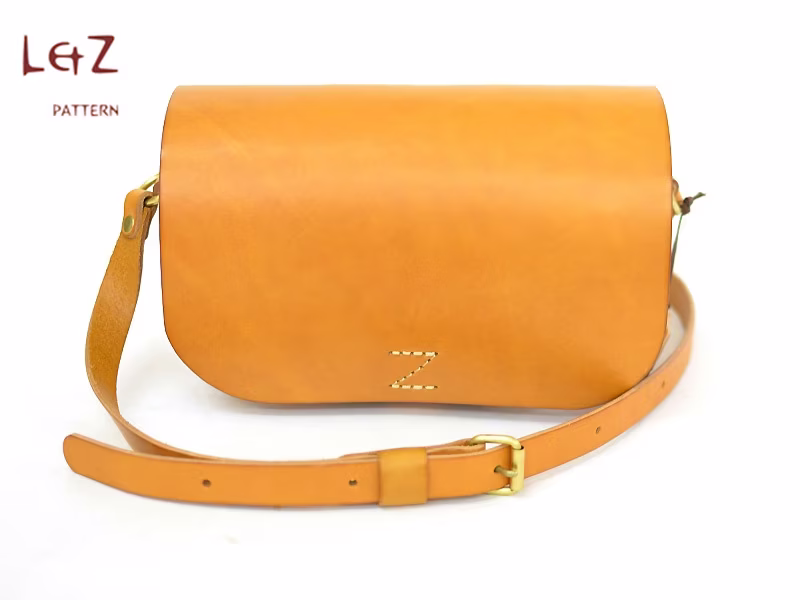 LZpattern 的免费版型单肩包 BXK-03 - 2