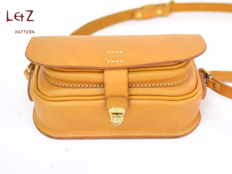 LZpattern 的免费版型单肩包 BXK-03 - 5