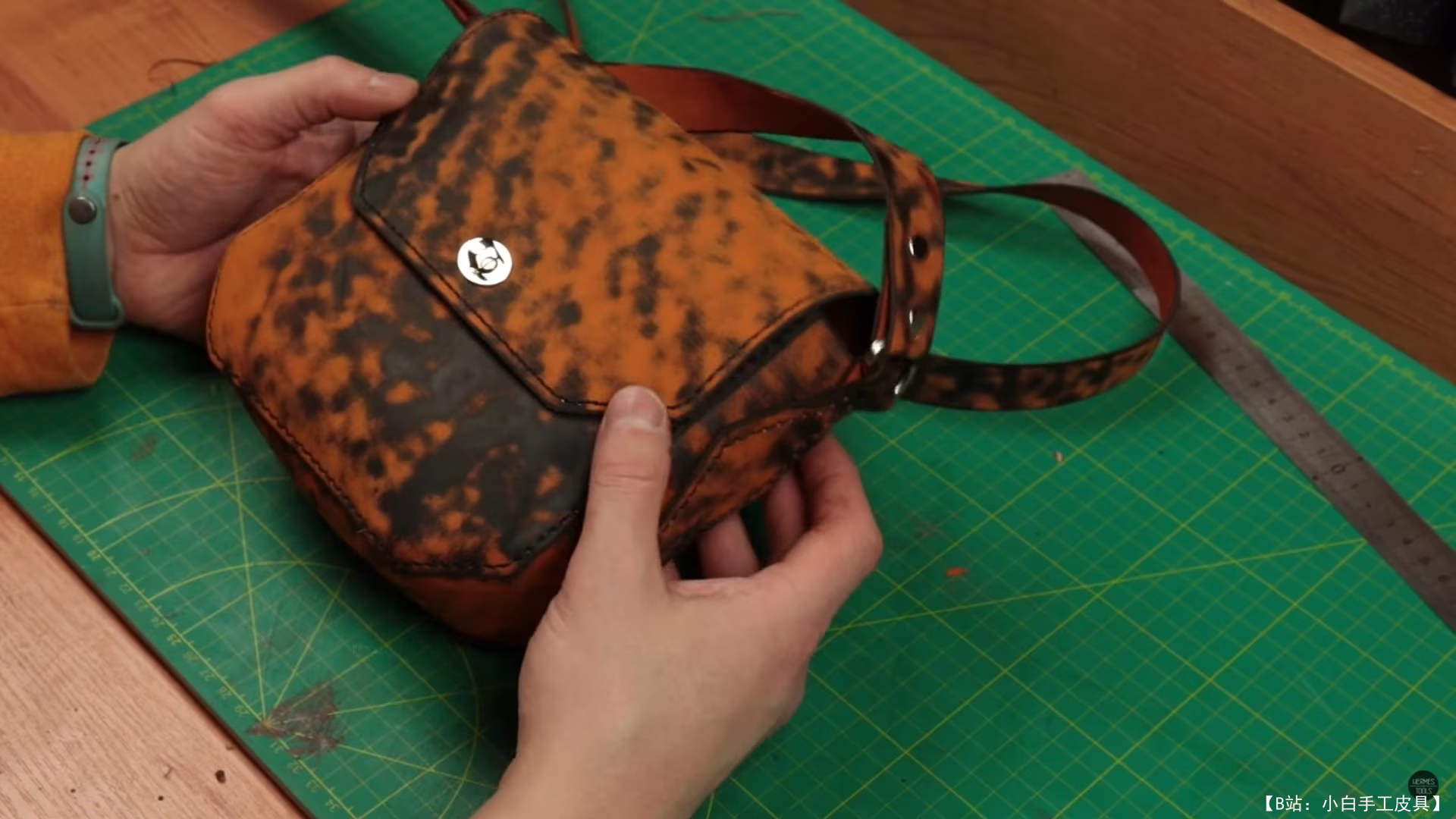 Hermes_Tools 免费版型简约皮包 - 1