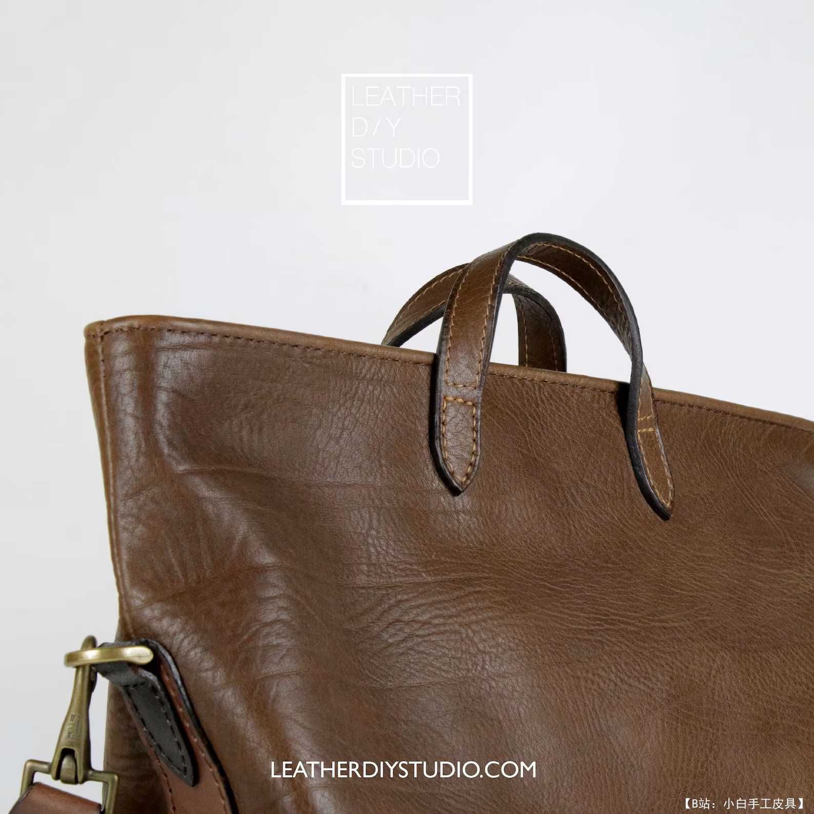 Leather DIY Studio 免费版型手提袋 61-A - 5